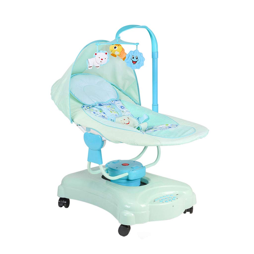 新生児から 60 Blue 赤ちゃんの電気ロッキングチェア Size 赤ちゃん寝台 Blue Color B07gvj644g 90 60 50cm 子供のスマートシェーカー チャイルドシート 快適な椅子 90 自動可動式赤ちゃんのリクライニング 50cm ベビーチェア 爆売りセール開催中