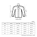 LOCALMODE Men's Military Slim Fit Dress Shirt Casual Long Sleeve Button Down Dress Shirts Khaki M