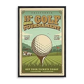 Framed Sports Home Artwork for Living Room Bedroom