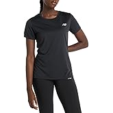 New Balance Women's Sport Short Sleeve, Black, Large