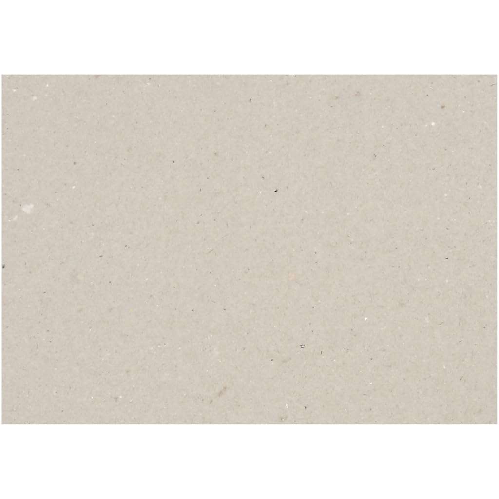 Creativ 21988 Kraft Card, Sheet 25x35 cm, 1500 cm, 2 mm, 10sheets, Thickness 2 mm, Grey
