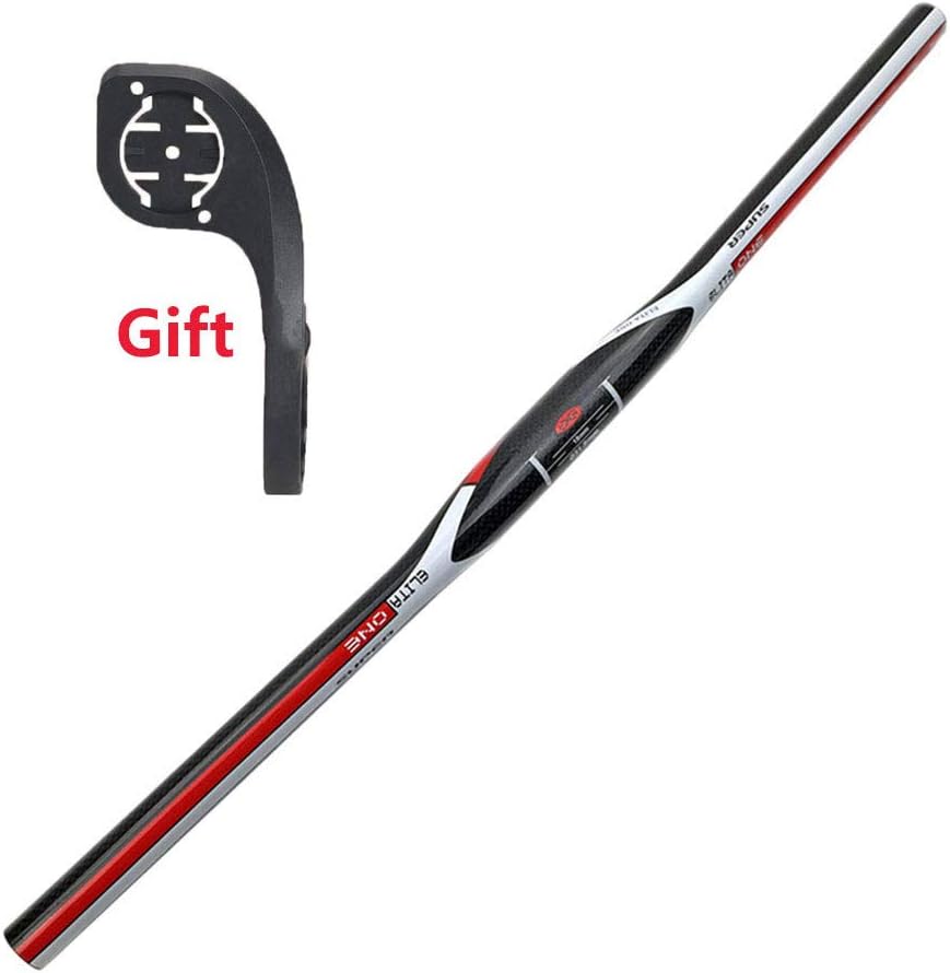 LRG Carbon Fiber Bike Handlebar MTB Handlebar (Passion RED, 660)
