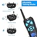 Nemobub Dog Shock Collar 100% Waterproof and Rechargeable Remote Training Collar with Beep Vibration Shock Electric Collar For Small, Medium, Large Dogs(6 - 120lbs, Blue)