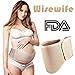 Maternity Belt - Comfortable Belly Band for Pregnancy - Prenatal Cradle for Baby - Breathable Lower Back and Pelvic Support (Beige)