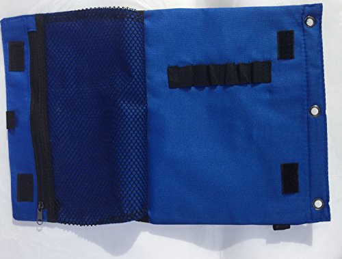 Staples 3-Ring Binder Pencil Pouch, Blue