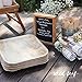 Wild Leaf Tableware 10 Inch Palm Leaf Plates - 25 Pack - Sturdy and Eco-Friendly Bamboo Plates Disposable, Disposable Plastic and Paper Plates for Party