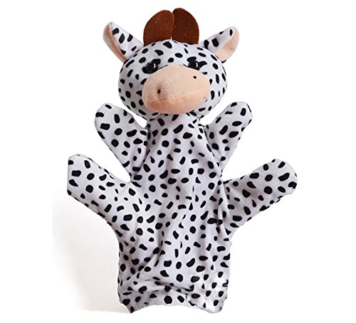 image for Genmine Cute Animals Hand Puppets Funny Toys Zoo Friends Finger Puppet