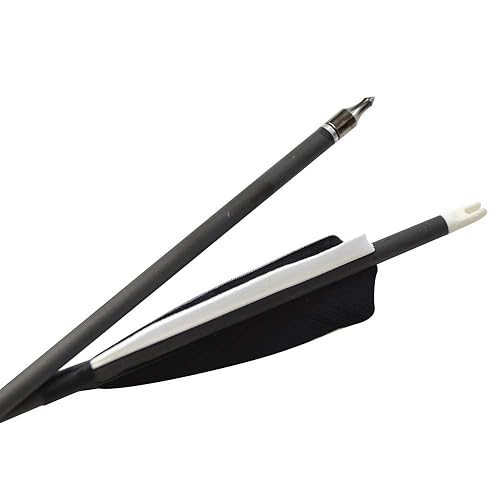 Traditional Archery Arrows Carbon Arrows Sharrow 31 Inch 500 Spine Archery Hunting Carbon Arrows Recurve Bow Arrows