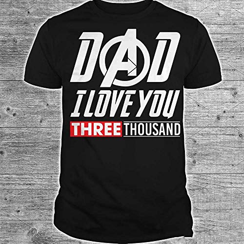 t shirt i love you 3000