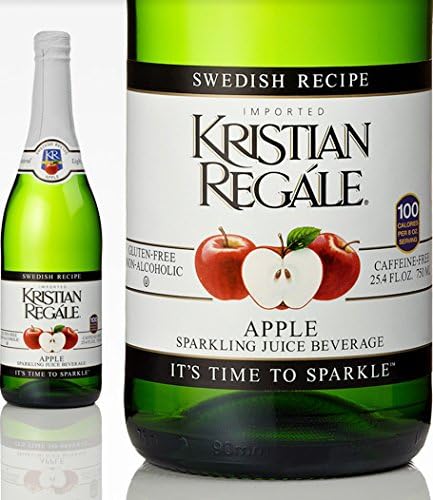 Kristian Regale Sparkling Fruit Juices 4 Packs (Apple)