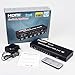 Bluesky HDMI Switcher Splitter Amplifier 2x4(2 in 4 Out), with SPDIF Audio 3.5mm, Support HD 4K, 3D, 1080P