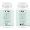 mars by GHC Beard Biotin, Promotes Stronger & Thicker Beard Growth, Powered with Vitamin A, Vitamin E, Vitamin B7, Keratin & Amino Acids | 100% Vegan 60 Count (Pack of 2)