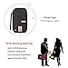 DEW Travel Wallet RFID Blocking Waterproof Document Organizer Credit Card Clutch Bag, Family Passport Holder with Removable Wristlet Strap