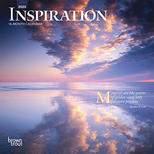 Inspiration 2020 7 x 7 Inch Monthly Mini Wall Calendar, Inspiration Motivation Quotes by BrownTrout Publishers Inc.