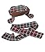 Plaid Flap w/ Scarf Teddy Bear Clothes Fits Most 14