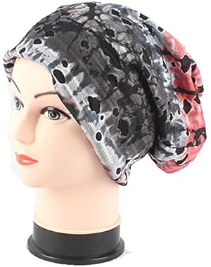 Women Ladies Cap Hat Holes Fashion Design Turban Beanie Colorful Breathable