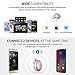 Mpow Single Wireless Earbud, V4.1 Mini Bluetooth Earbud, 6-Hr Playing Time Car Bluetooth Headset Invisible Headphone with Mic, Cell Phone Bluetooth Earpiece for iPhone Samsung Android (Two Charger)