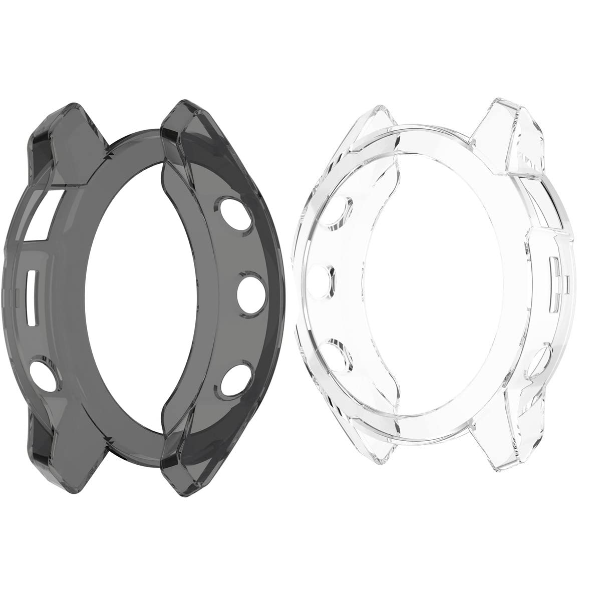 AYXYYDS Case Compatible with Garmin Fenix 7X Smart Watch, TPU silicone case for the shockproof protective cover