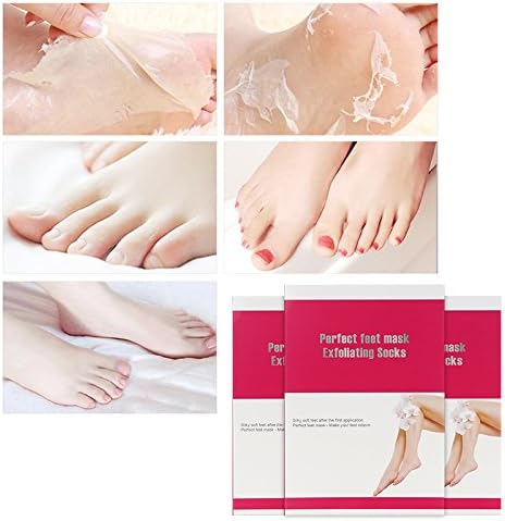 2 Pairs Foot Peel Mask , Exfoliating Calluses and Dead Skin Remover , Repair Rough Heels , Get Soft &amp; Smooth foot
