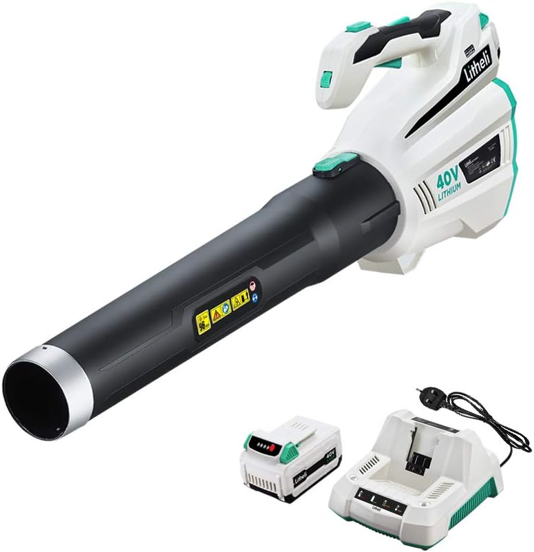 Super Saturday LiTHELi 40V Cordless Leaf Blower Brushless Lightweight