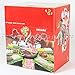 ORCARA Miniature Dollhouse Spicy Chinese Fondue Hotpot Toy Figure Doll Set of 8