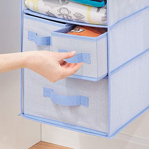 3 mDesign+Zig+Zag+Hanging+Organizer+Removable