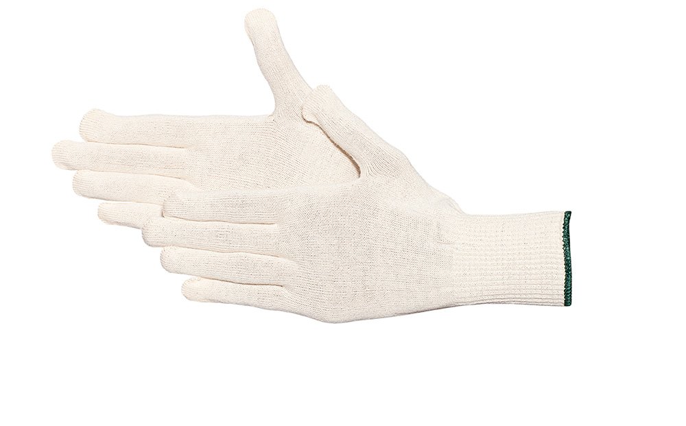 JAH Knitted Cotton/Polyamide Gloves with PVC Grip Dots – Secure Grip & Durable for Warehouse, Assembly & Shipping