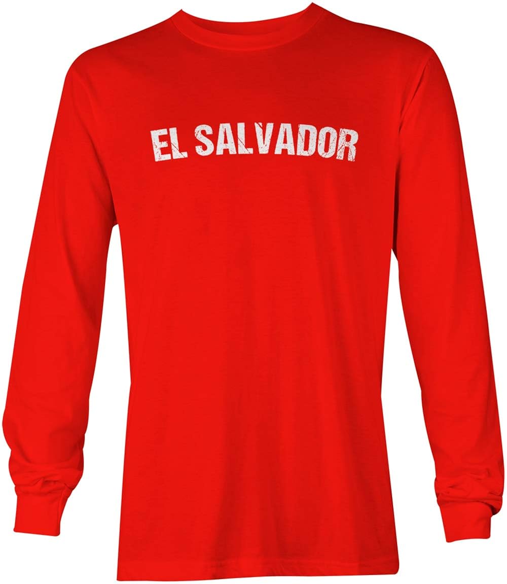 El Salvador Soccer Futbol Sports Unisex Long Sleeve Shirt ...