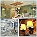 Simba Lighting LED E11 T6 Mini-Candelabra JD Light Bulb 5W 40W to 50W Halogen Replacement (4 Pack) 88SMD2835 Corn JDE11 120V for Chandeliers, Sconce, Cabinet Lighting, Soft White 3000K, Dimmable