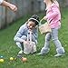 UNGLINGA Large Prefilled Wind Up Chicks Easter Eggs Basket Stuffers Decorations for Toddler Boys Girls Kids Gift LED Flashing Chicken Wings Toy Fillers Party Supplies with Stickers