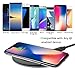 Wireless Charger, Yootech Wireless Charge Charging Pad for iPhone X, iPhone 8/ 8 Plus,Samsung Galaxy S8/S8 Plus,S7/S7 Edge,S6/S6 Edge,Note 8/Note 5[No AC Adapter][Ultra Slim][Sleep-friendly]