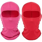 2 Pieces Thin Balaclava Ski Mask Head Mask Full Face Mask Windproof Sun UV Protection Hood for Women Men