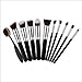 Makeup Brushes Sets, 11pcs Synthetic Kabuki Makeup Foundation Eyeliner Blush Contour Brushes for Powder Cream Concealer Brush Kit-Professional makeup brush set-SEVENESS