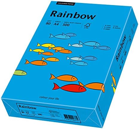 Papyrus Rainbow 88042761 Multi-Purpose Paper 80 g/m² A4 Intense Blue Pack of 500 Sheets - Image 3