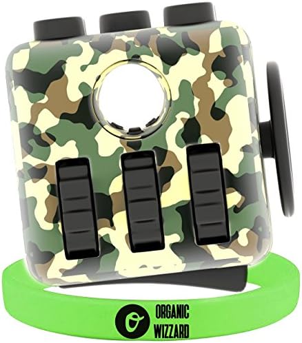 Fidget Cube for Stress Relief Anxiety ADHD for Kids and Adults (Camouflage)