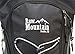 Hydration Pack with FREE 2L Water Bladder by Raw Mountain. Rucksack great for Outdoors, Running, Hiking, Climbing & Cycling. Adjustable Shoulder & Waist Straps to fit Men, Women, Kids (Midnight Black)