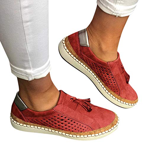Athletic Walking Shoesï¼ŒLondonyâ€â™ª Women's Casual Sports Shoes Breathable Mesh Work Slip-on Sneakers Fashion Running Shoes