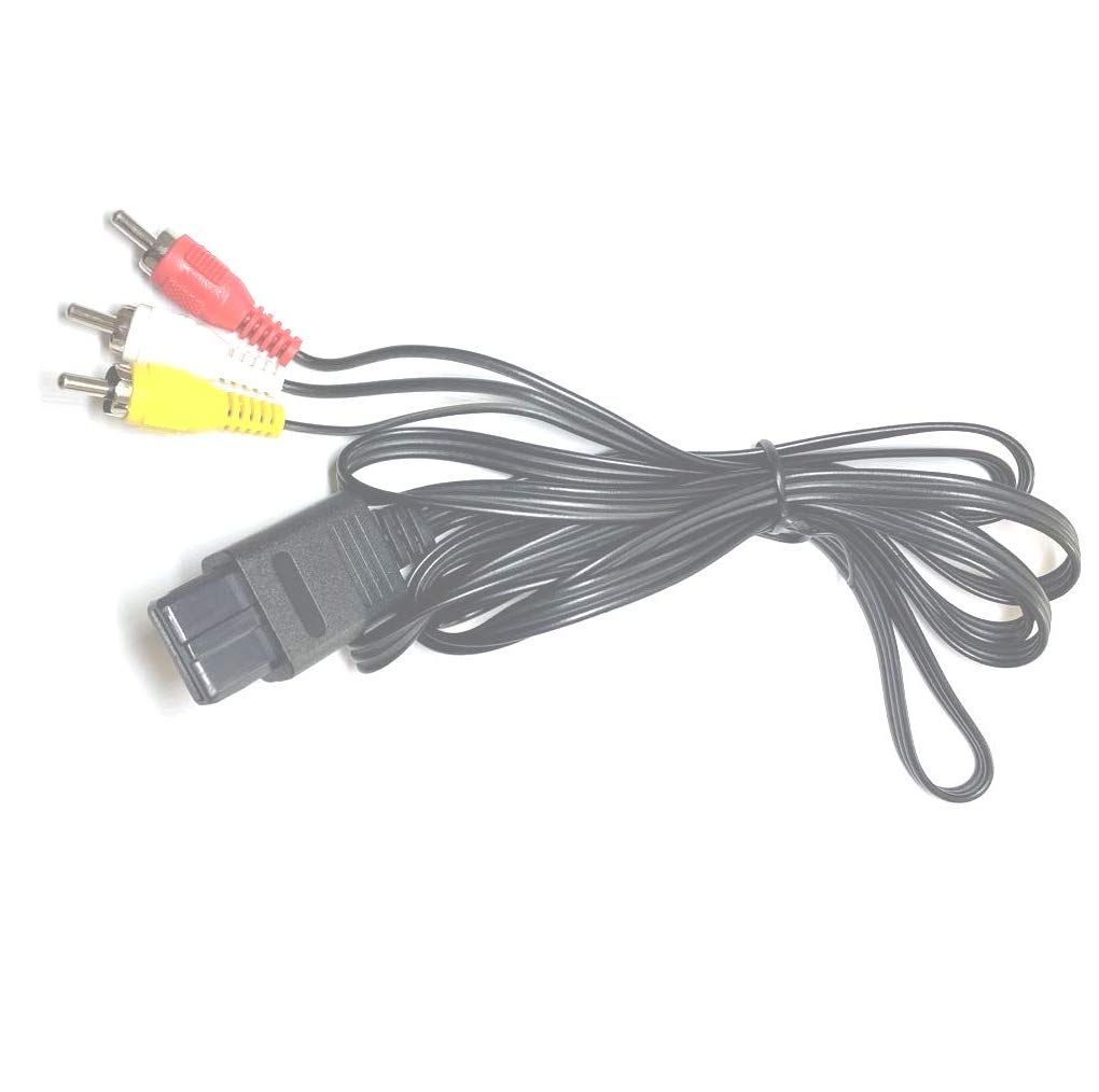 AV Cable Composite Video Cord Compatible with Nintendo 64