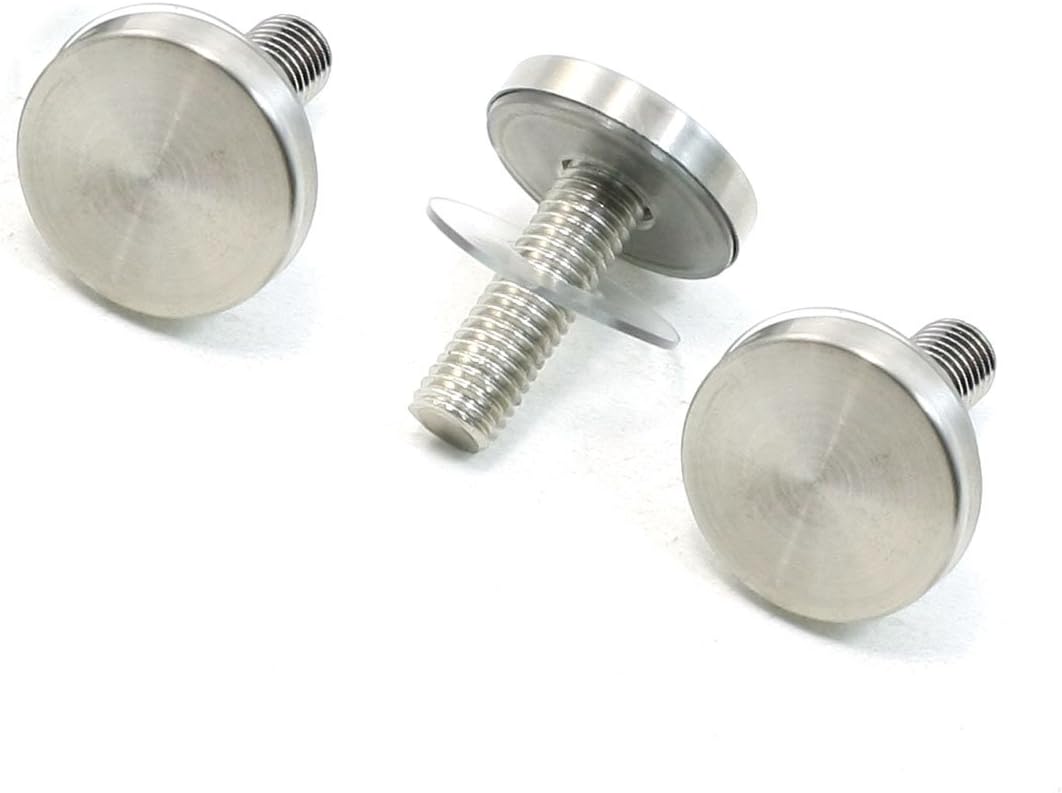 Sourcingmap A13051400ux0361 Stainless Steel Cap Ornament Mirror