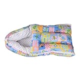 Orange and Orchid 3 In 1 Baby Cotton Bed Cum Sleeping Bag (0-6 Months)