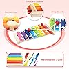 Soota Musical Instruments Toy Xylophone for babies, Holiday/Birthday Gift, Wooden Musical Instrument with Bright Multi-Colored Bars and Child-Safe Mallets