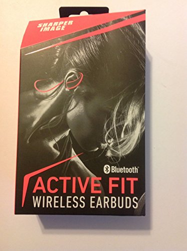 Sharper Image SBT528OR Bluetooth Active Fit Wireless Earbuds with