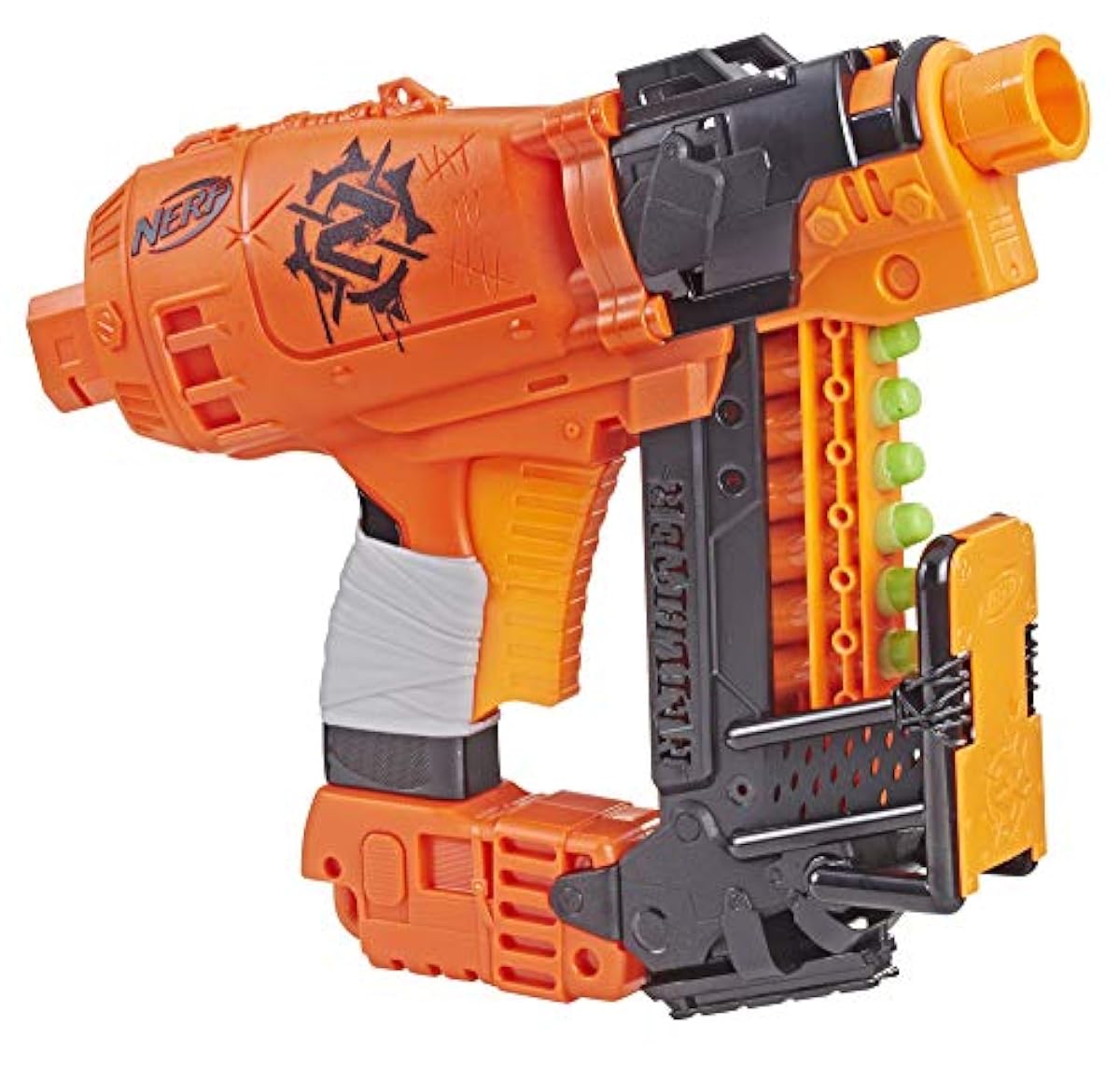 NERF Nailbiter Zombie Strike Toy Blaster 8 Official Zombie Strike