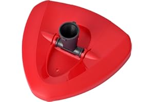 Refill Microfiber Mop Refills for Triangle 360 Degree Spin Mop, 100% Microfiber Spin Mop Refills, Easy Cleaning and Wring Mop