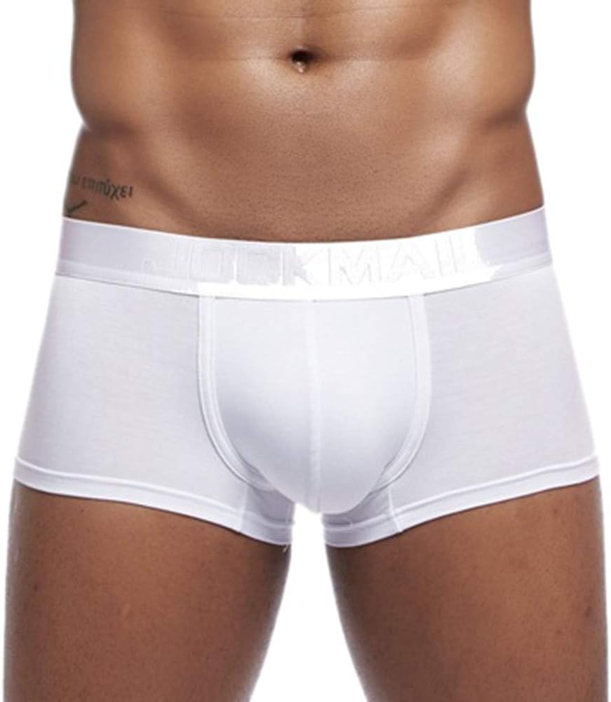 Men Patchwork Underwear Knickers Boxer Briefs Shorts Bulge Pouch Underpants
