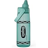 CamelBak Crayola Chug Water Bottle, Tritan Renew, Leakproof, 25oz, Aquamarine
