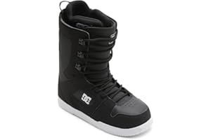 DC SHOES DC Men's Phase Lace Black/White Snowboard Boots