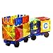 Mag Genius Magnet Tiles - Clear Magnetic 3D Building Blocks - Educational Toys, Games, Activities, Puzzles - Creativity, Motor Skills, Learning Shapes - Storage Bin, 2 Car Base, 182pcs, 17 Click-Ins