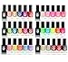 SXC Cosmetics 36 Color Gel Effect Nail Lacquer, No UV/LED Light Needed, Professional Quality & Quick Dry,14ml/0.47 Fluid Ounce Each, Perfect Gift for Holiday