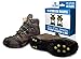 Quik Solve Ice Snow Traction Shoe Boot Cleats - No Slip Gripper Spikes XL